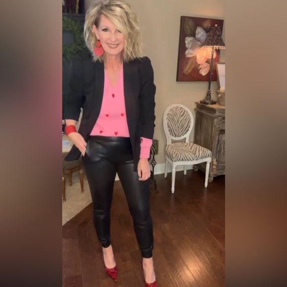 Pink Heart Sweater - Picture 2 of 16